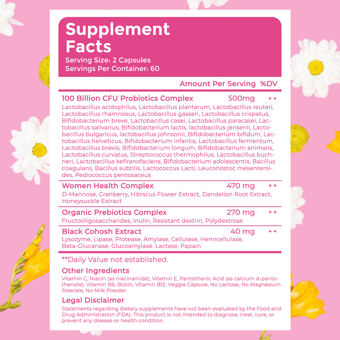 Syssie® Vaginal Probiotics for Women