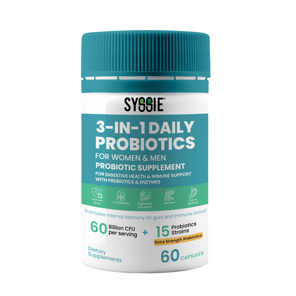Syssie® 3-In-1 Daily Probiotics For Women & Men