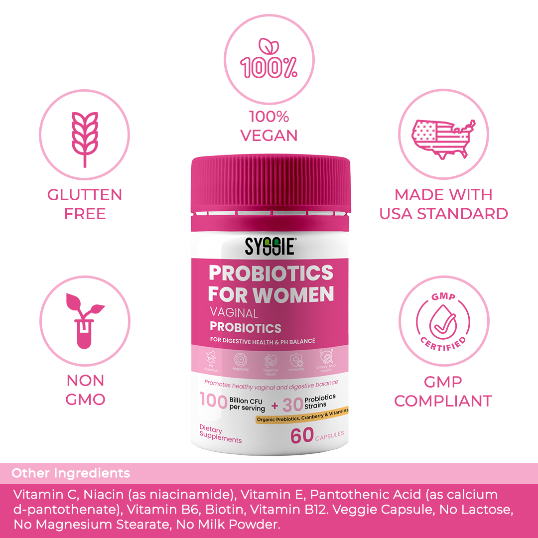 Syssie® Vaginal Probiotics for Women