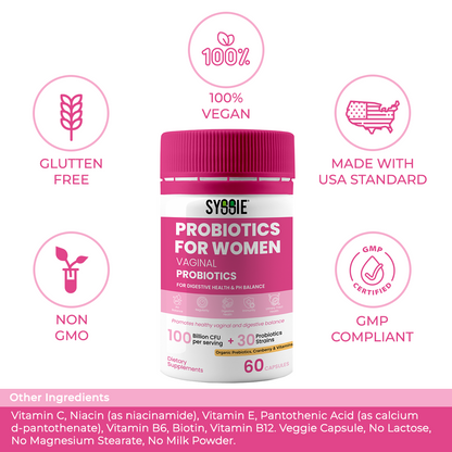 Syssie® Vaginal Probiotics for Women
