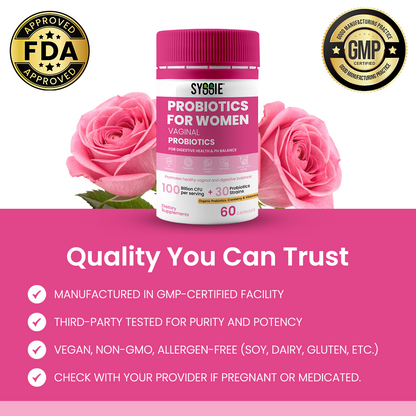 Syssie® Vaginal Probiotics for Women