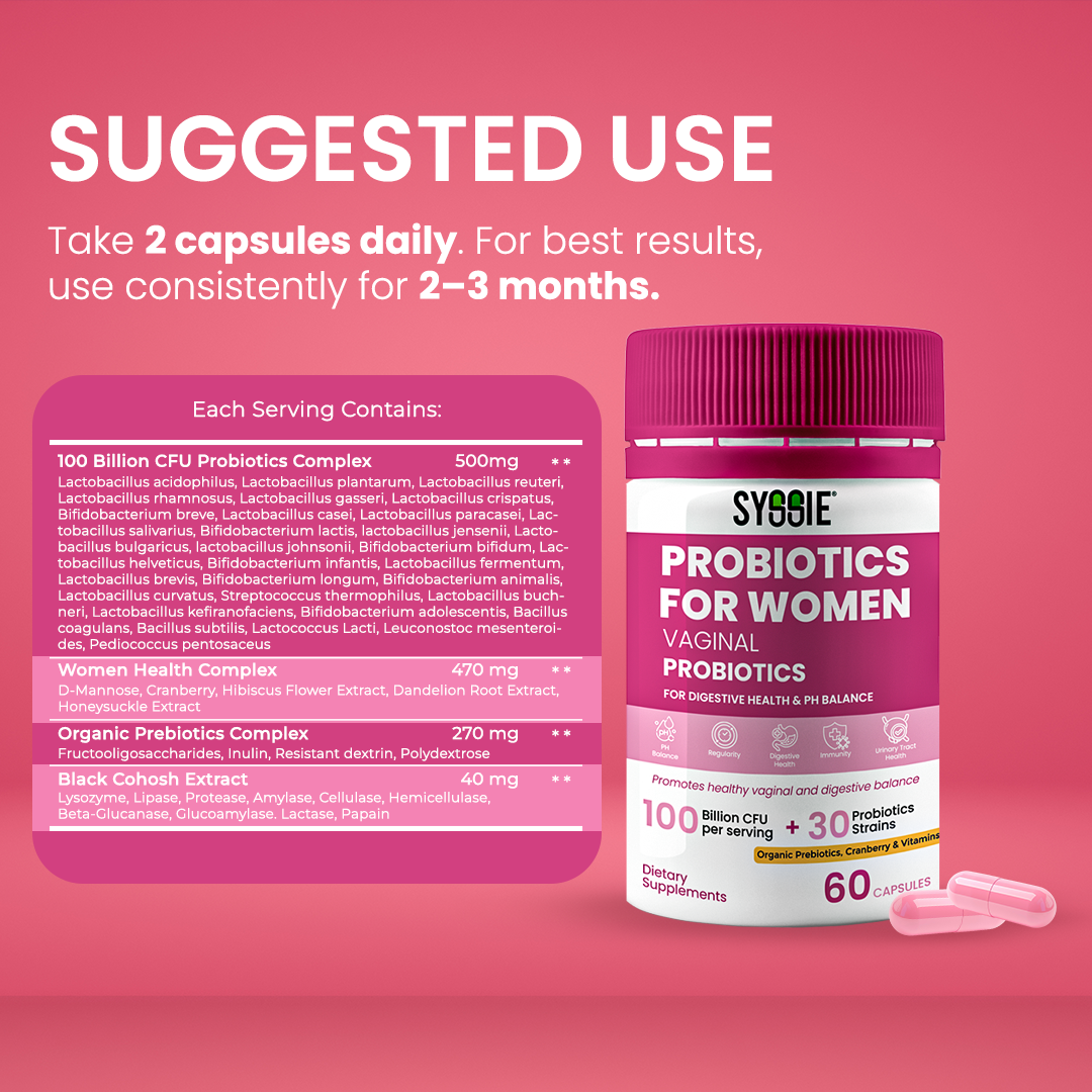 Syssie® Vaginal Probiotics for Women