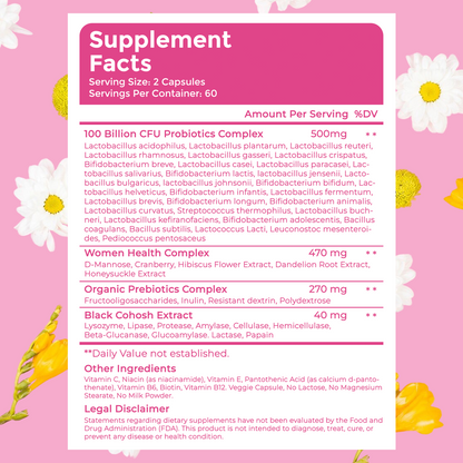 Syssie® Vaginal Probiotics for Women